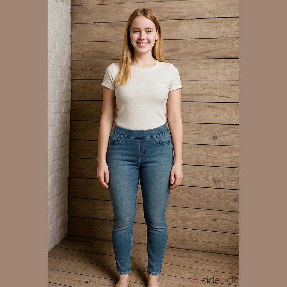 Women's Torrid Blue Denim Lean Jeggings Size 0T